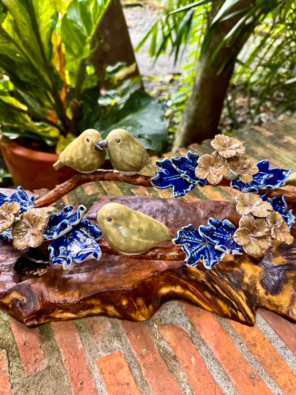 Birds and Gumamela Tabletop