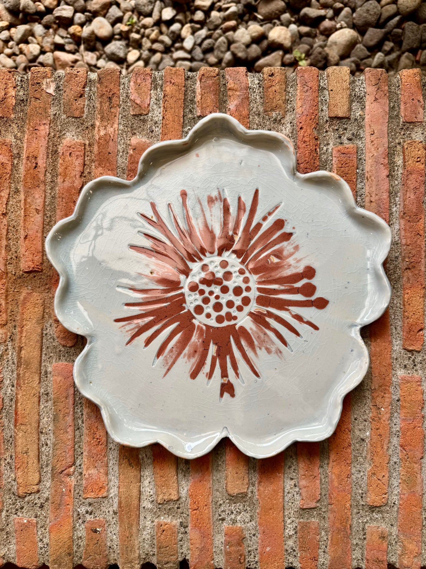 Sunflower Dinner Plate