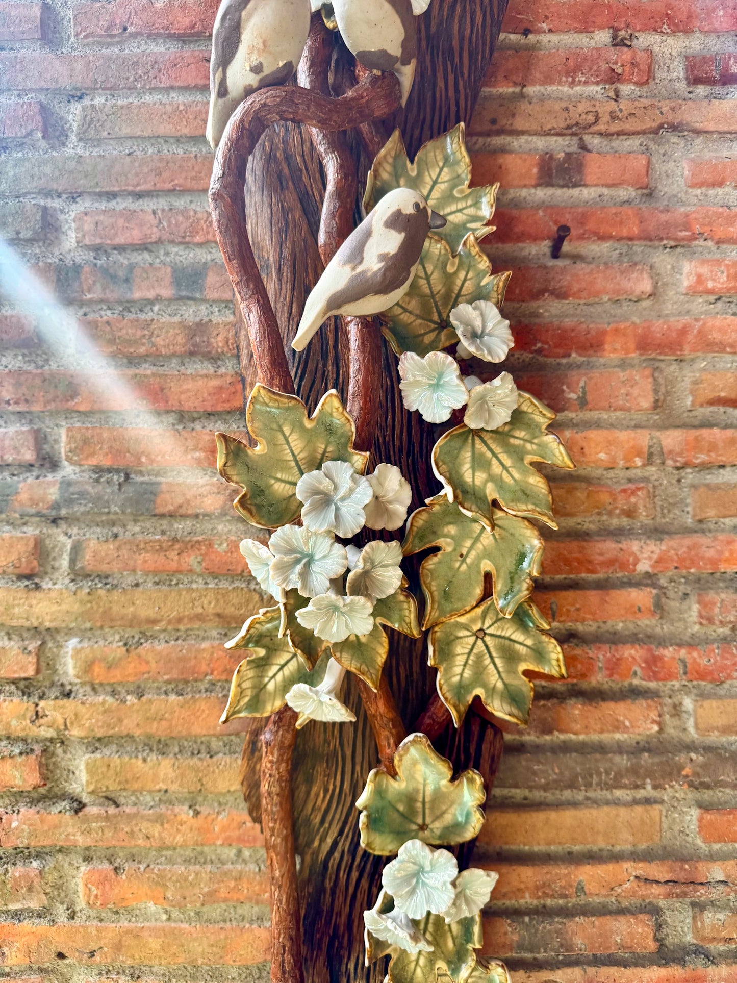 Birds and Gumamela Wall Hang