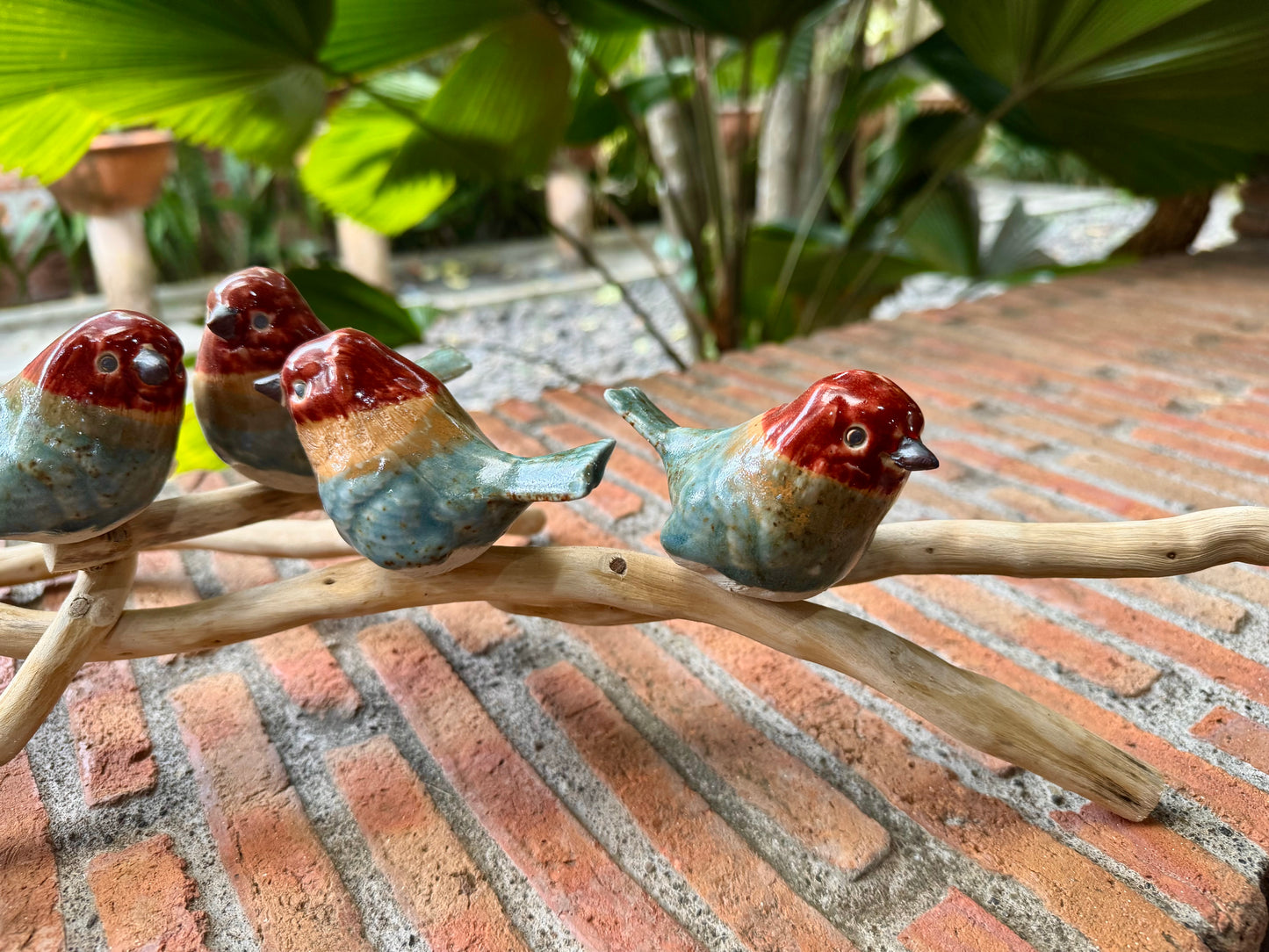 Birds on Vines Tabletop