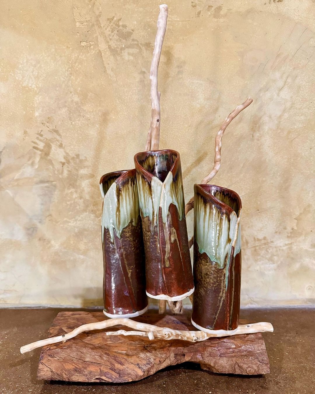 Bamboo Flute Vase Tabletop