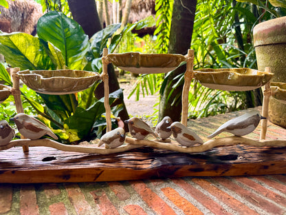 Sungka / Bowl with Birds Tabletop
