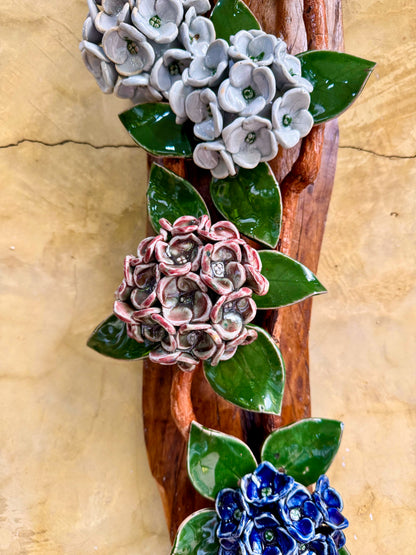 Hydrangea Wall Hang