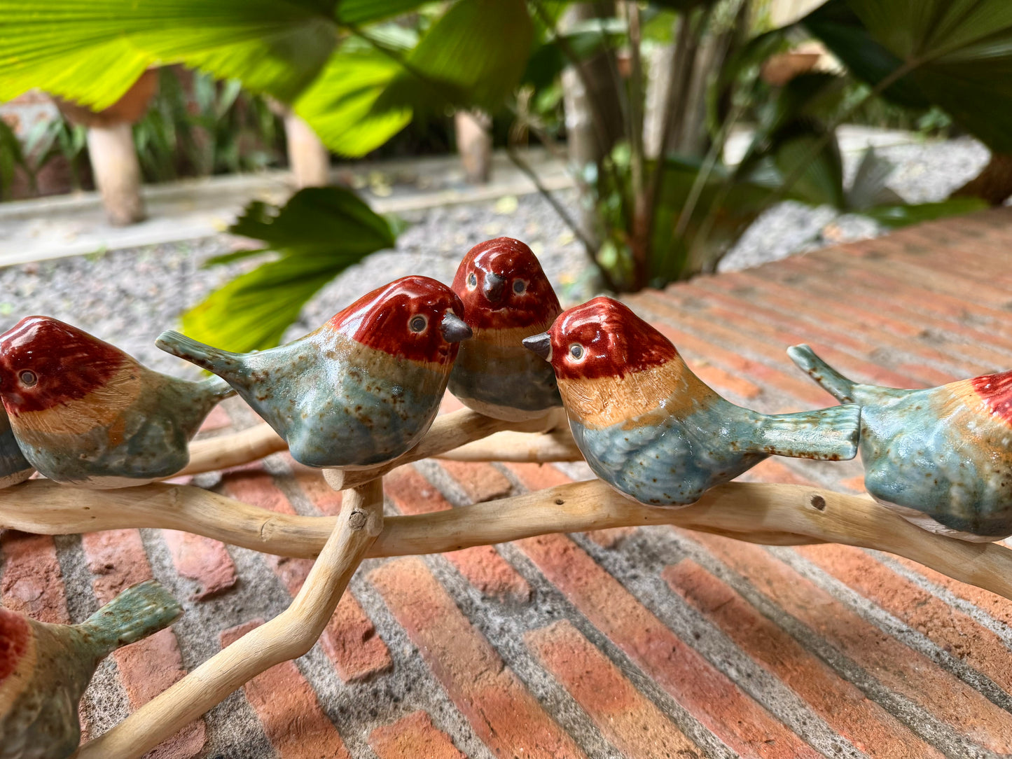 Birds on Vines Tabletop