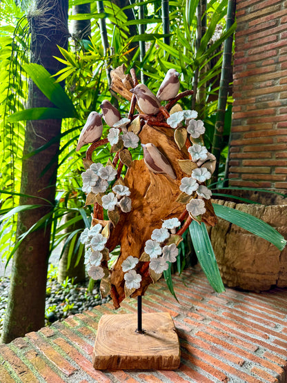 Birds and Gumamela Tabletop