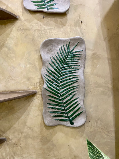Fossilized Fern Wall Hang