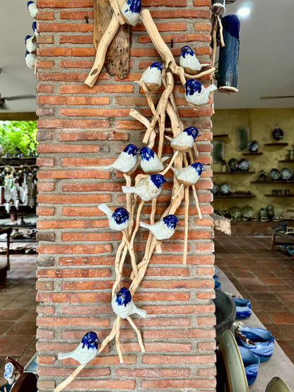 Birds on Vines Wall Hang