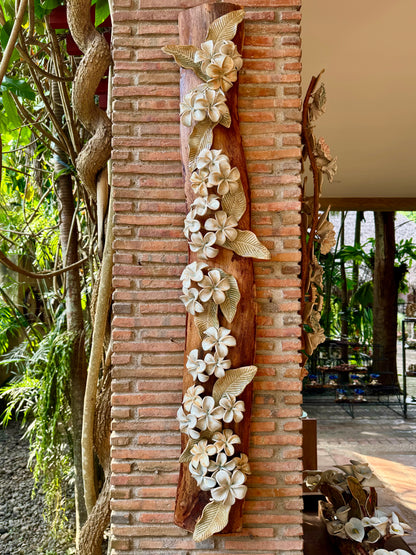 White Calachuchi Wall Hang