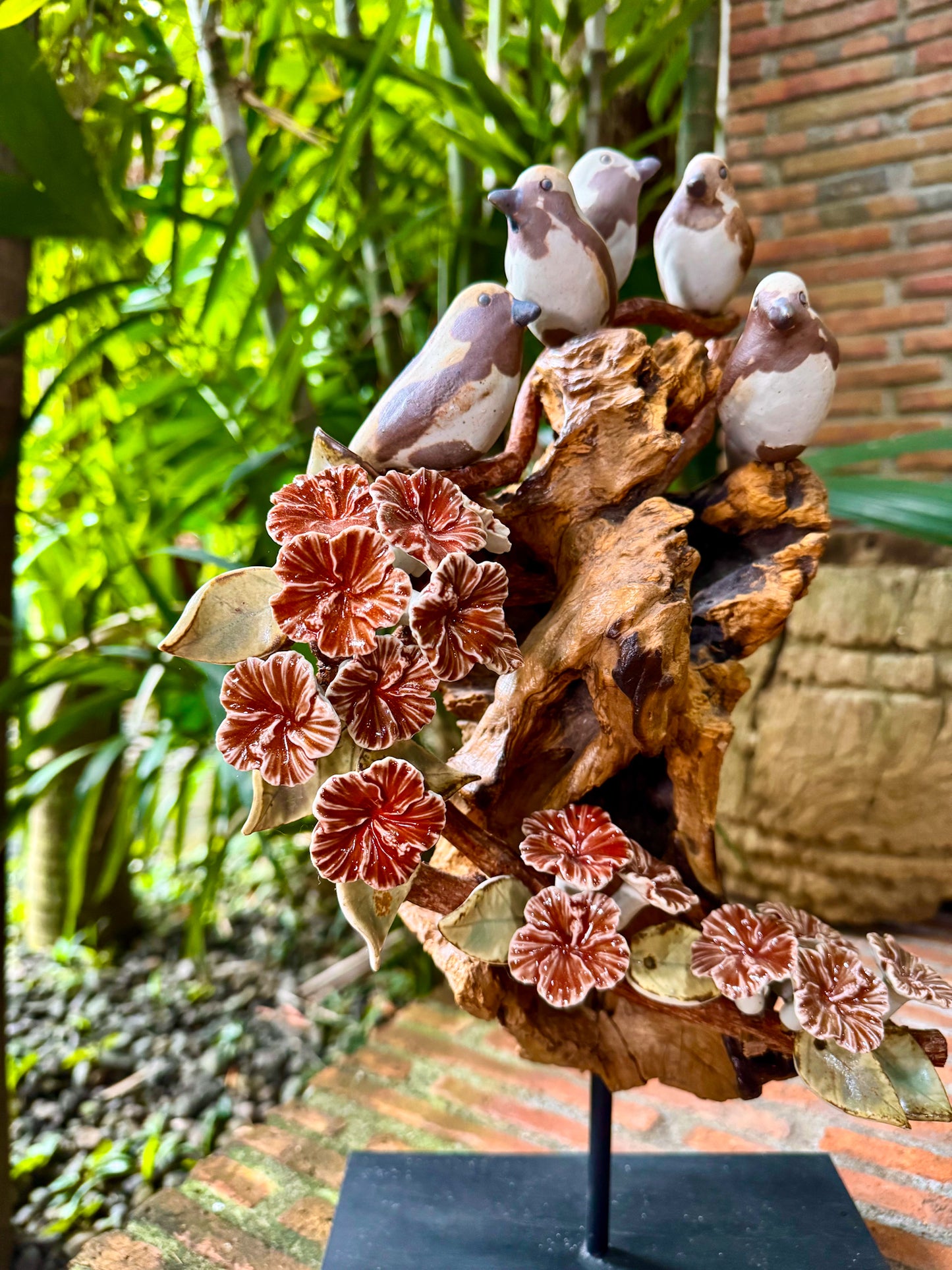 Birds and Gumamela Tabletop