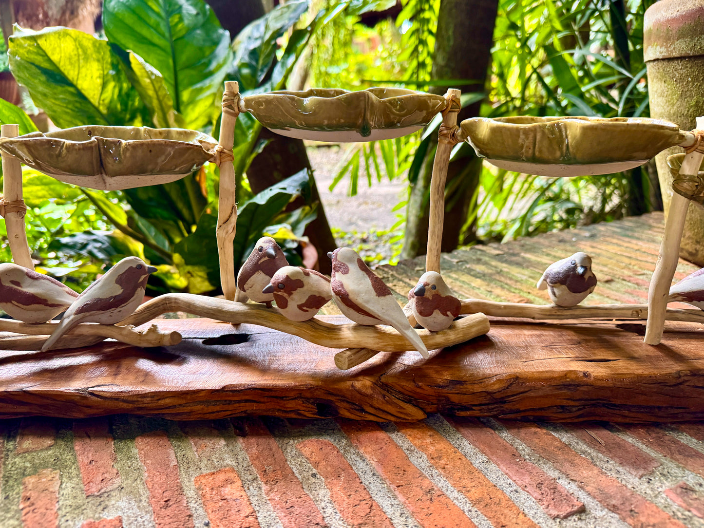 Sungka / Bowl with Birds Tabletop