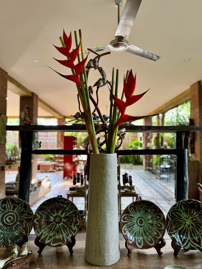 Birds on Vines Vase