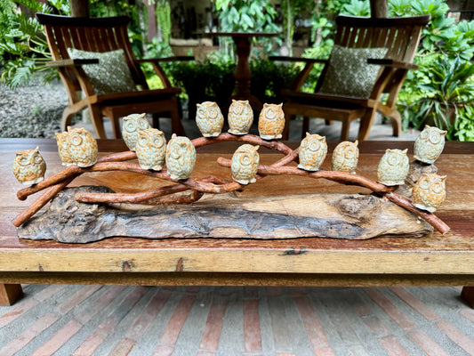 Owls on Vines Tabletop