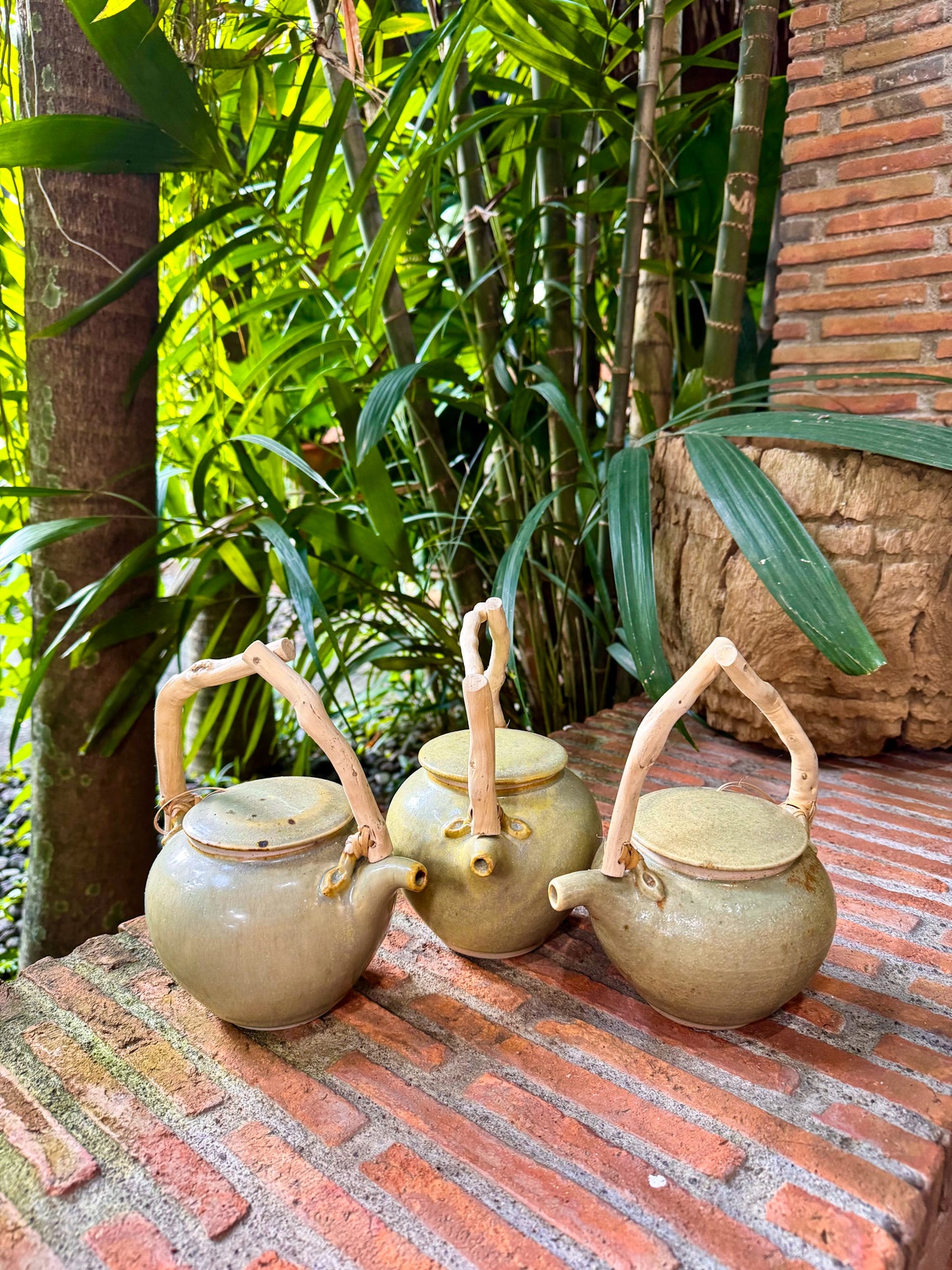 Teapot with Root Handle