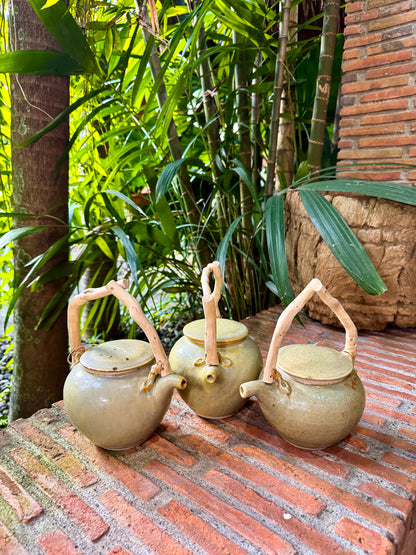 Teapot with Root Handle