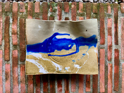Footed Serving Plate