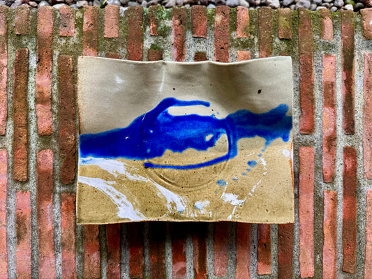 Footed Serving Plate