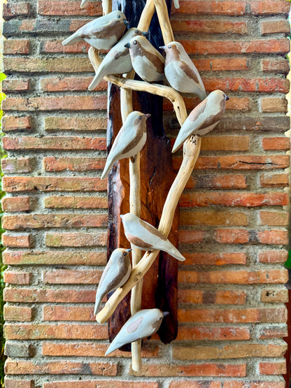 Birds on Roots Wall Hang