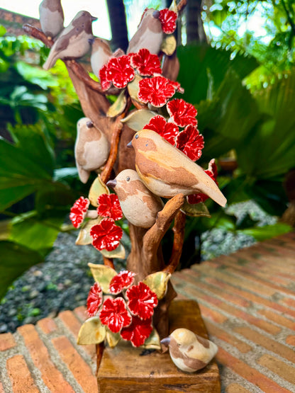 Birds and Gumamela Tabletop