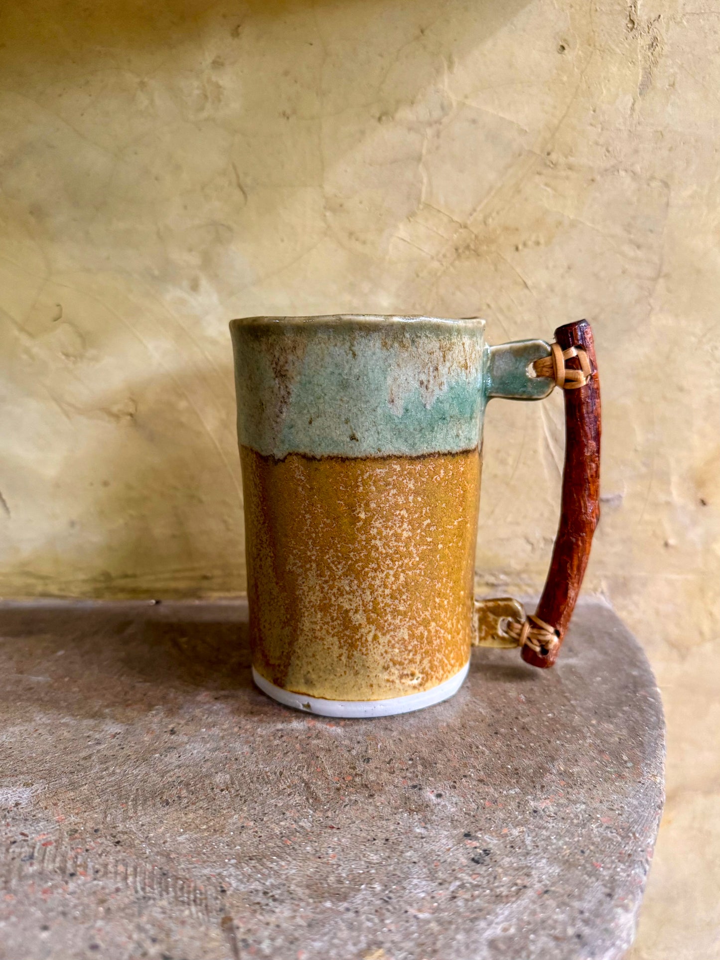 Mug with Vine Handle