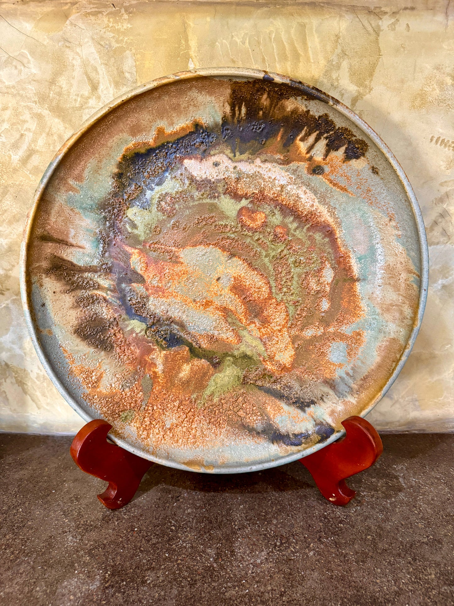Extra Large Serving Plate (Wheel Thrown)