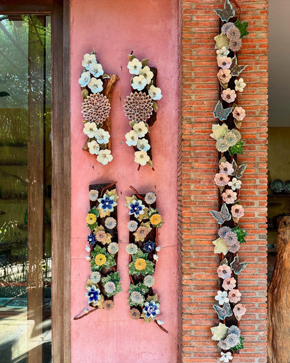 Flower & Birds Wall Hang