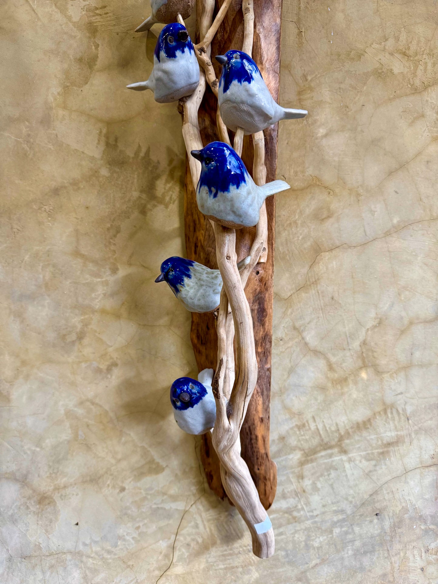 Birds on Vines Wall Hang