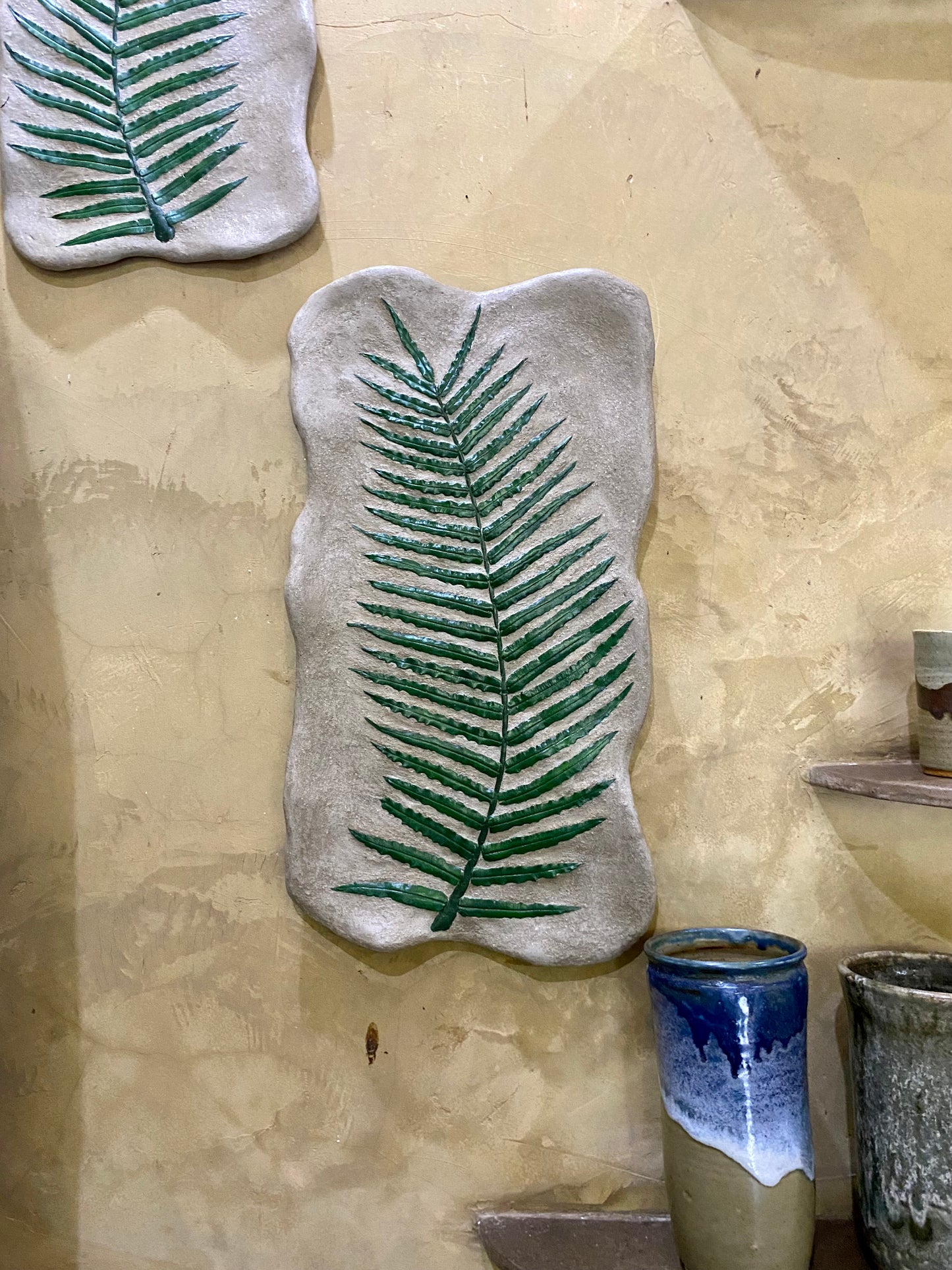 Fossilized Fern Wall Hang