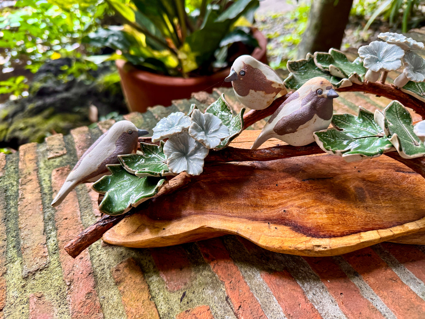 Birds and Gumamela Tabletop