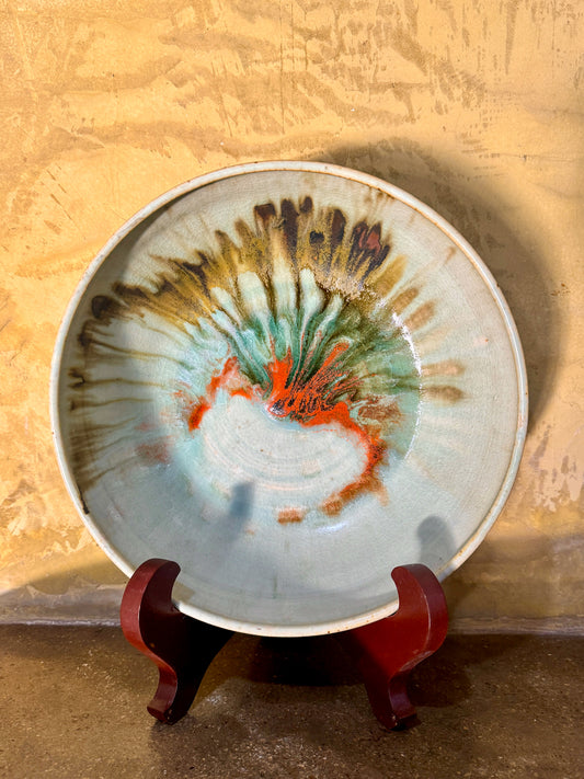 Large Serving Bowl (Wheel Thrown)