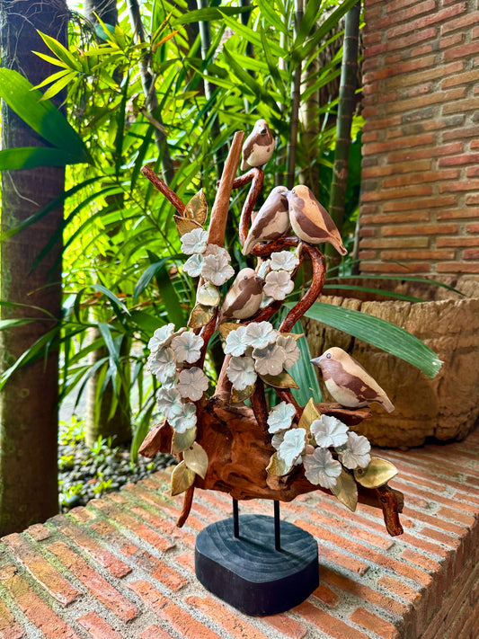 Birds and Gumamela Tabletop