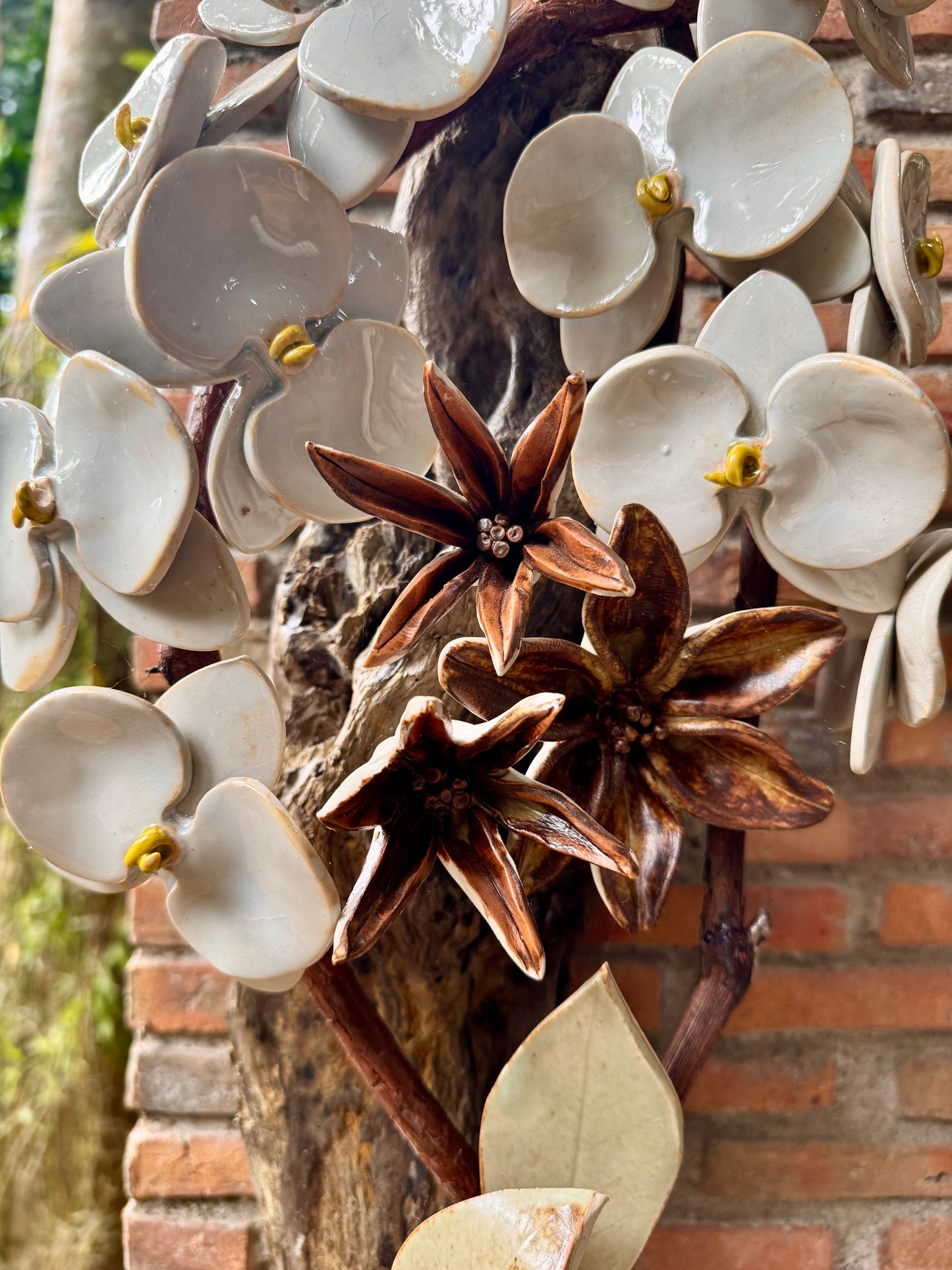 Phalaenopsis & Stargazer Wall Hang