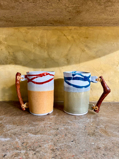 Mug with Vine Handle