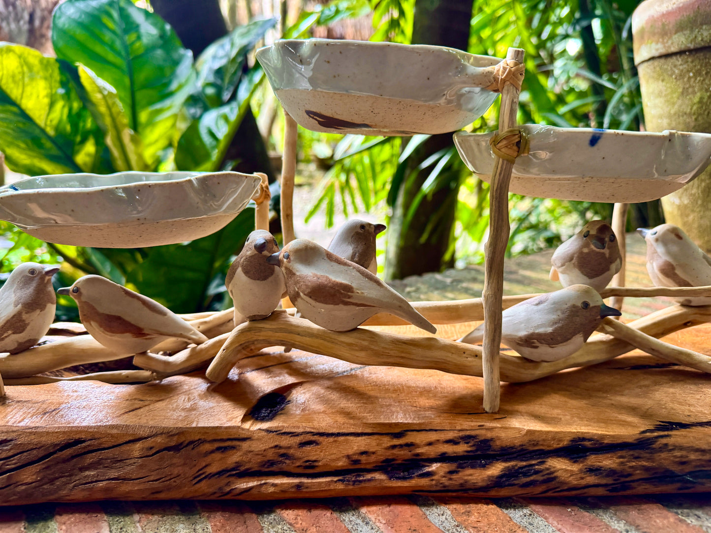 Sungka / Bowl with Birds Tabletop