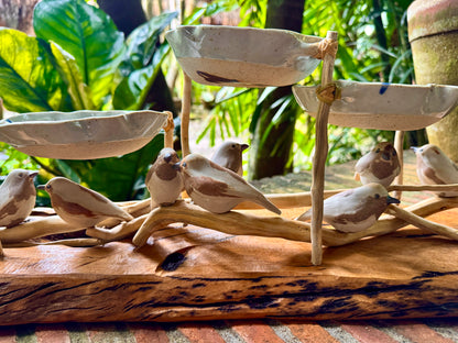 Sungka / Bowl with Birds Tabletop