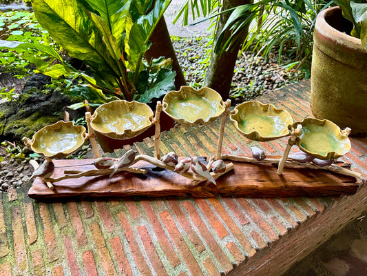 Sungka / Bowl with Birds Tabletop