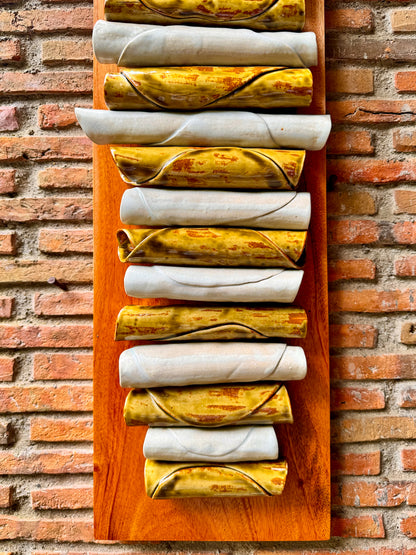 Abstract Ceramic Wall Hang