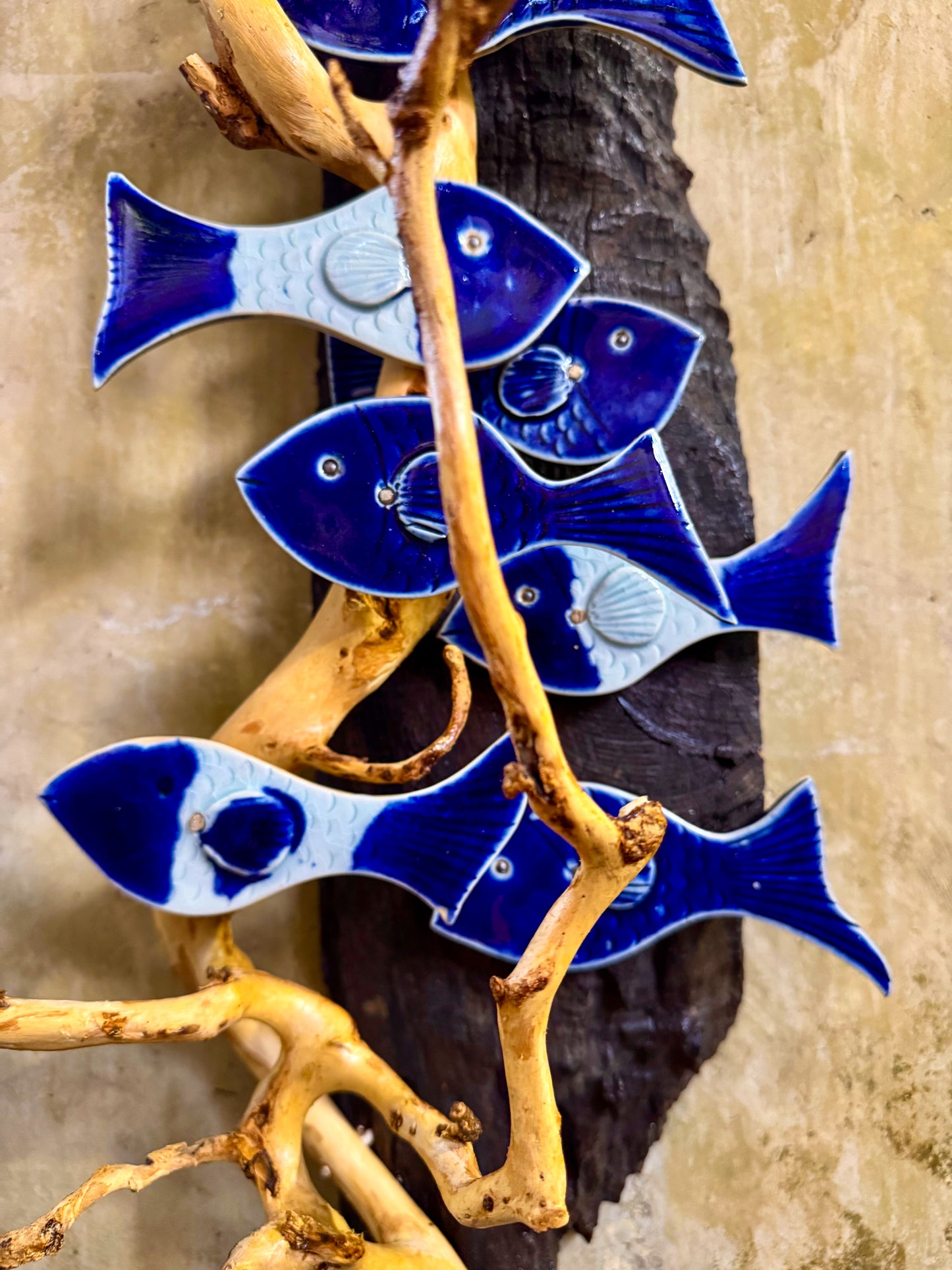 Fish & Roots Wall Hang
