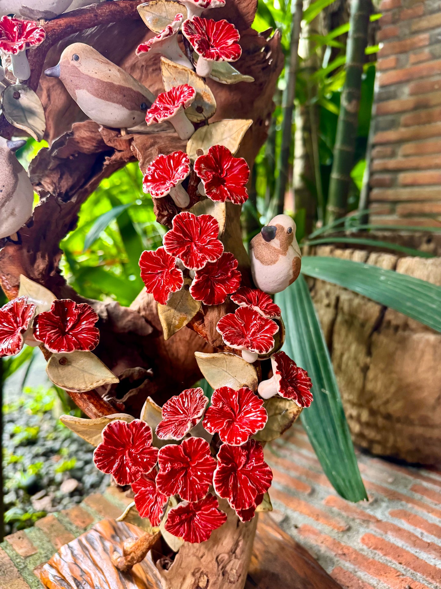 Birds and Gumamela Tabletop