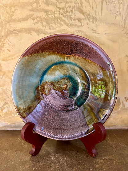 Medium Serving Plate (Wheel Thrown)