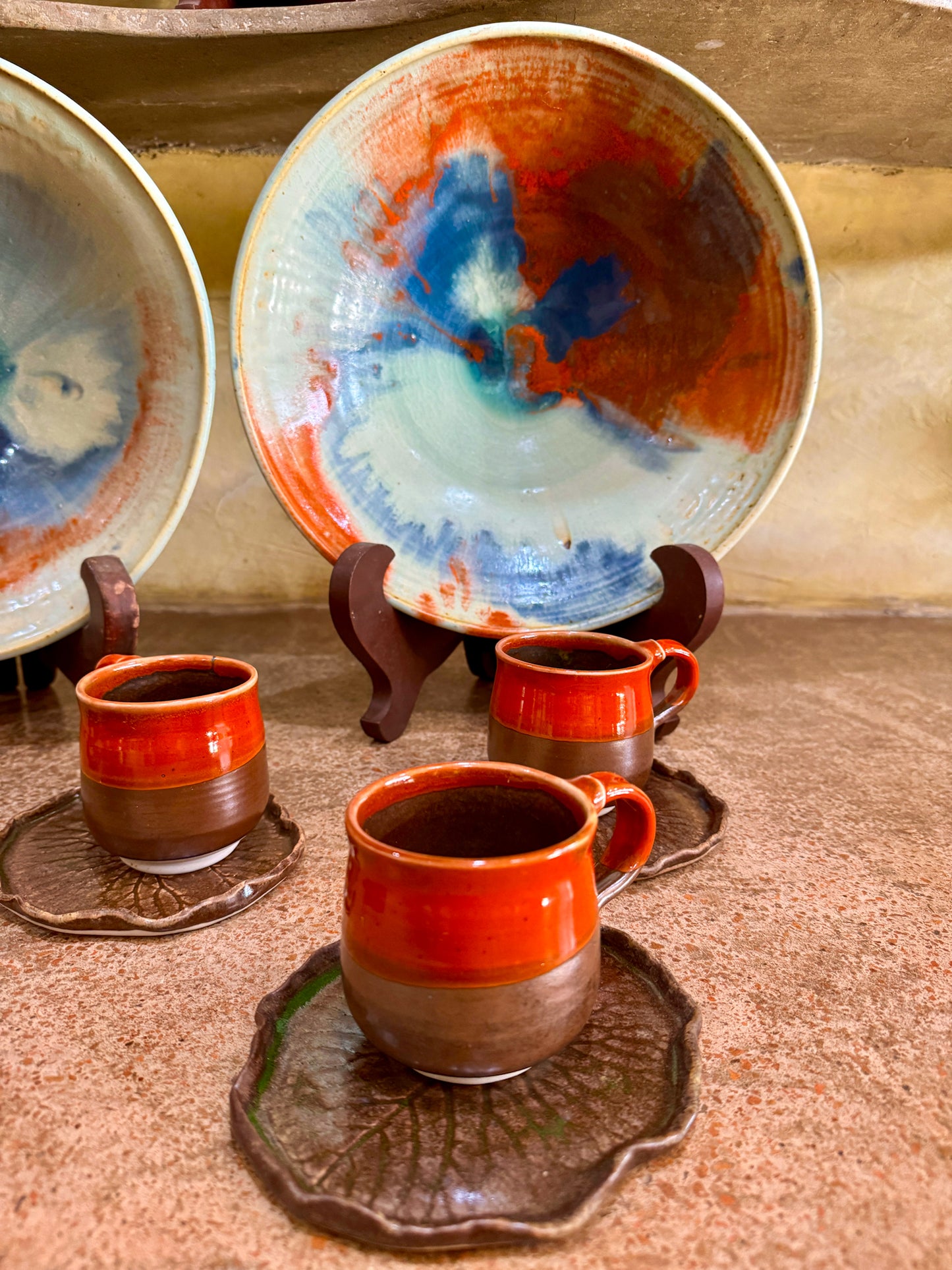 Large Serving Bowl (Wheel Thrown)