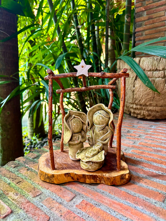 Celadon Nativity Tabletop