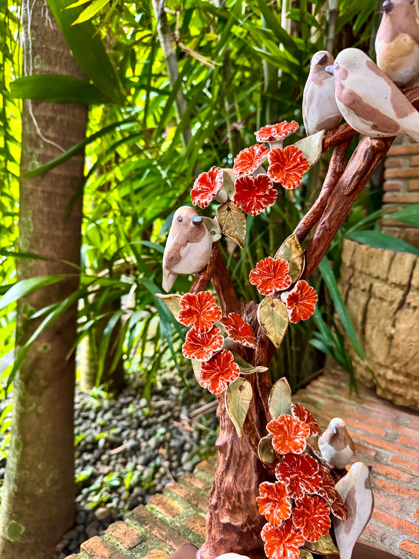 Birds and Gumamela Tabletop