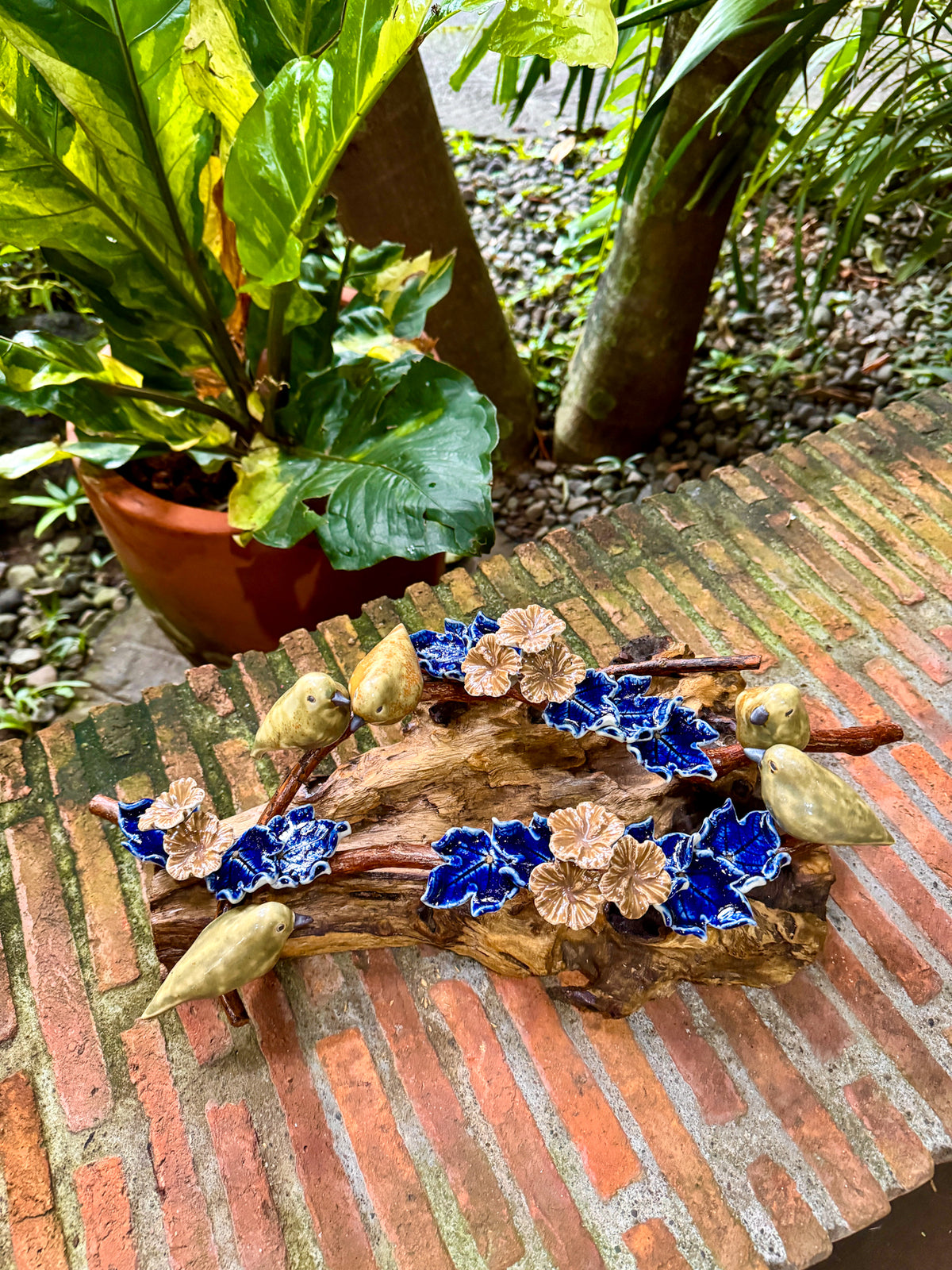 Birds and Gumamela Tabletop