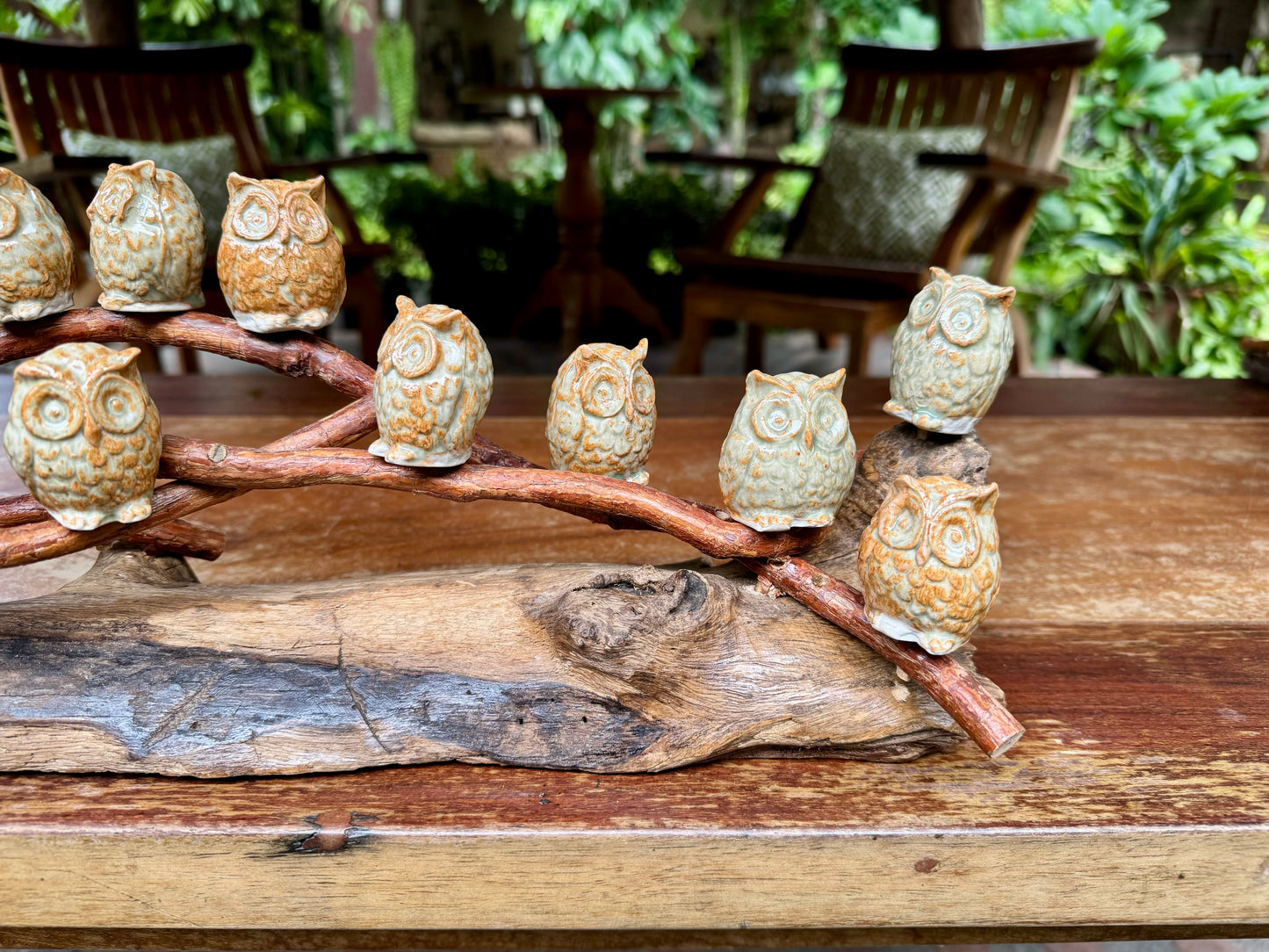 Owls on Vines Tabletop