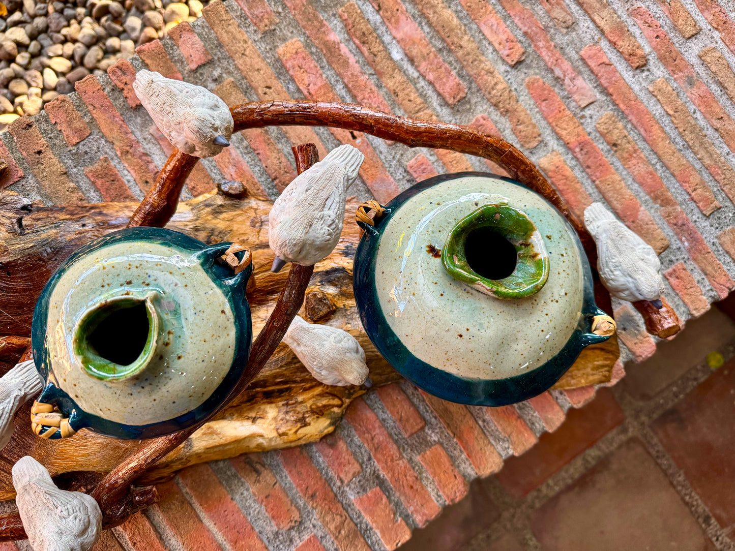Vase with Birds Tabletop