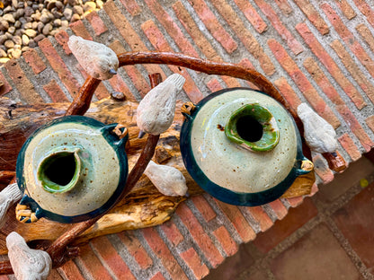 Vase with Birds Tabletop