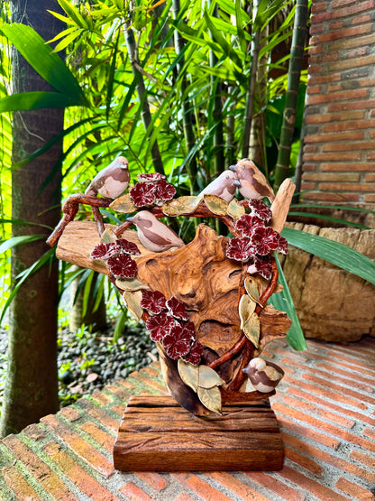 Birds and Gumamela Tabletop