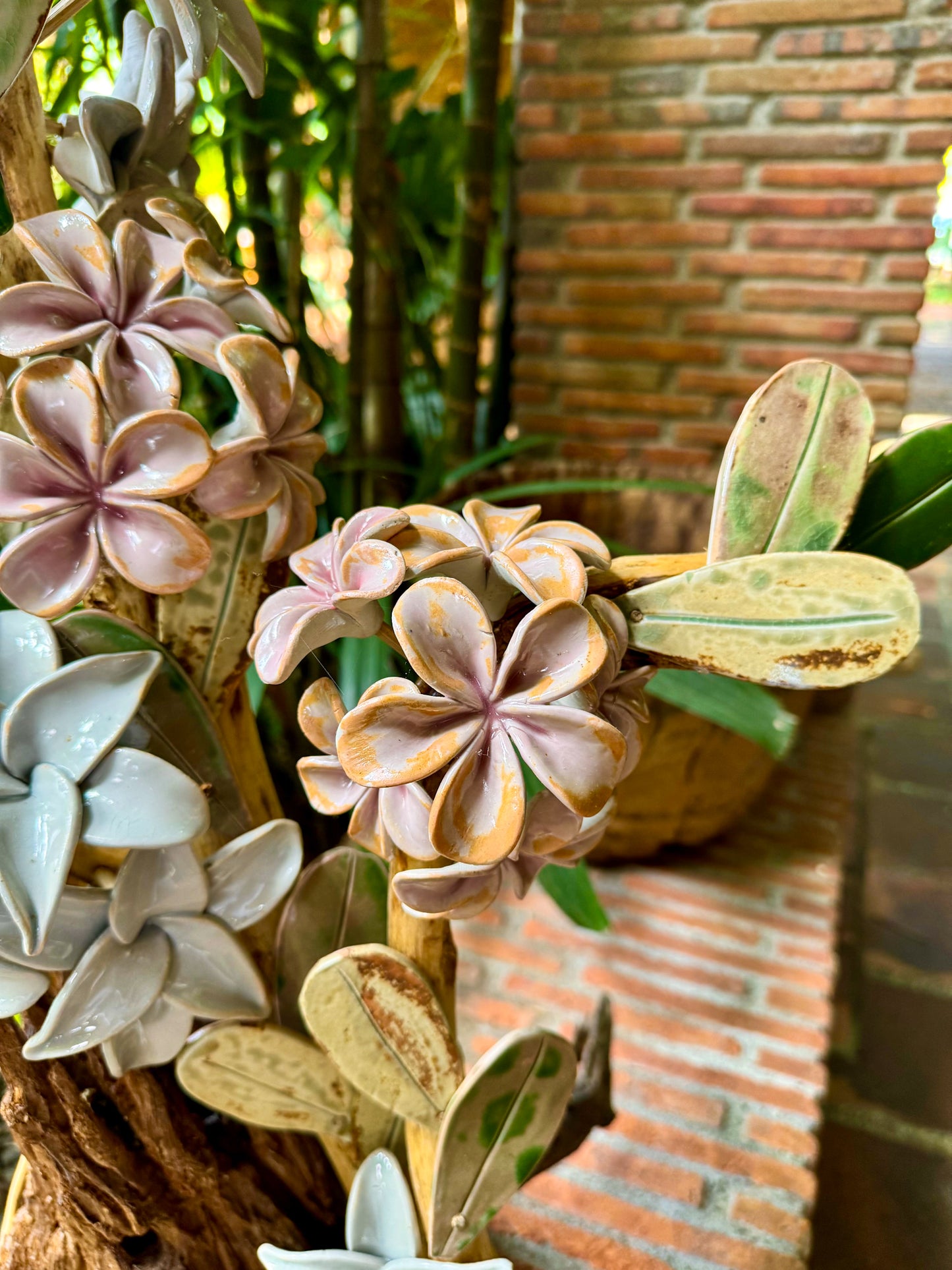 Calachuchi and Lily Tabletop