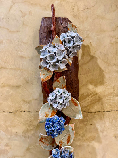 Hydrangea Wall Hang