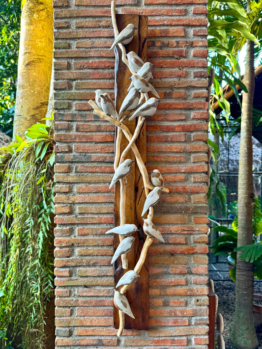 Birds on Roots Wall Hang